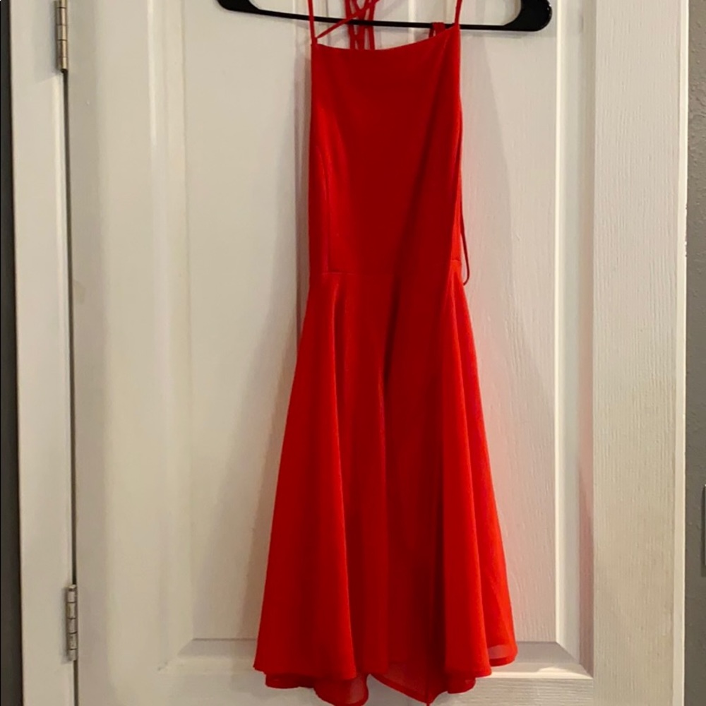 Lulus tie back dress
